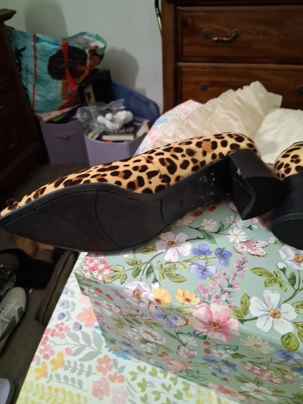 Marc Fisher Women's Cow Fur Pump